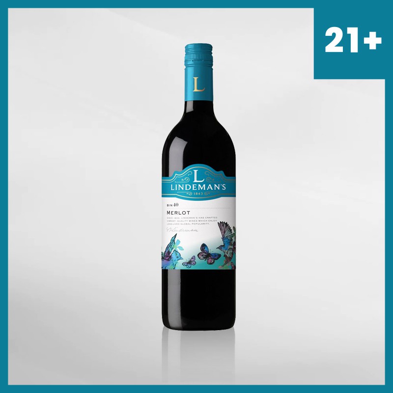 Lindeman Bin 40 Merlot 750 Ml ( Original &amp; Resmi By Vinyard )