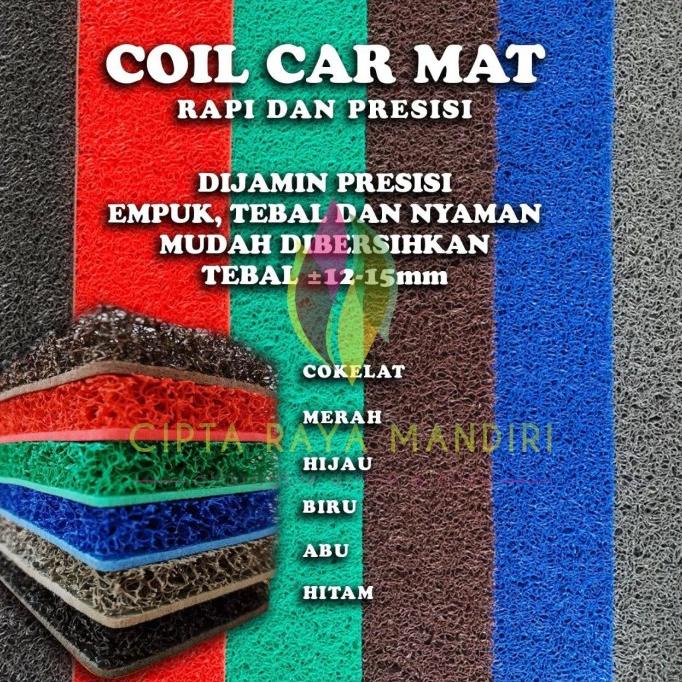 Karpet Lantai Mie / Karpet Mobil Motor Mie METERAN Motif 1 Warna