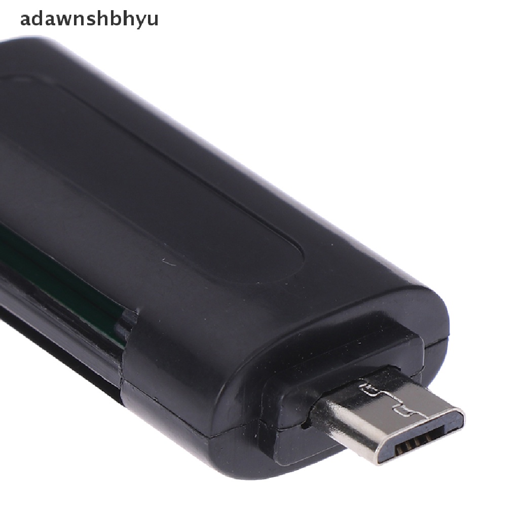 Adawnshbhyu Adaptor memory card reader otg usb 2.0 Multifungsi Untuk Handphone tf t-flash