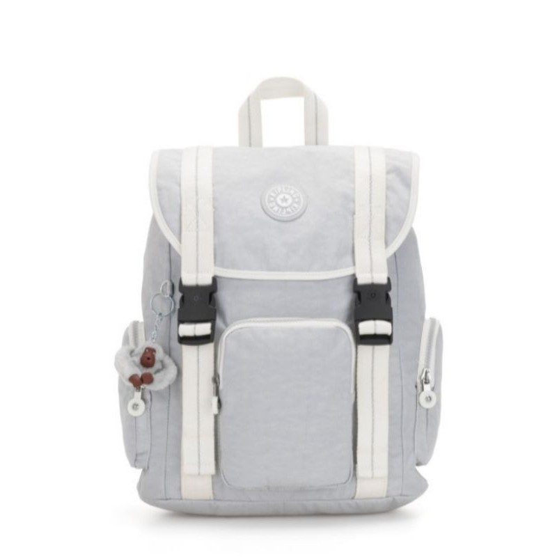 Kipling original izir active grey br - kipling backpack - tas ransel kipling - tas kipling