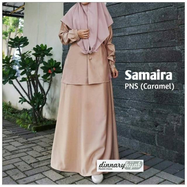 35 Ide Model Baju Pns Kuning Kaki Syari Maria Space