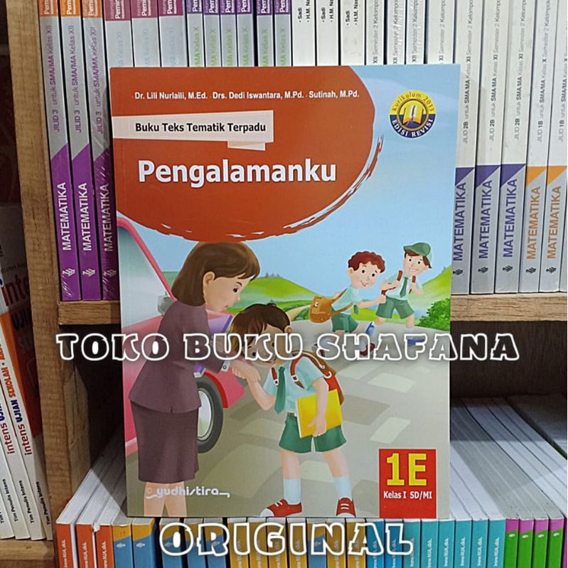 Paket 4 Buku Tematik Terpadu Yudhistira 1E 1F 1G 1H K13 Edisi Revisi Kelas 1 SD ORI