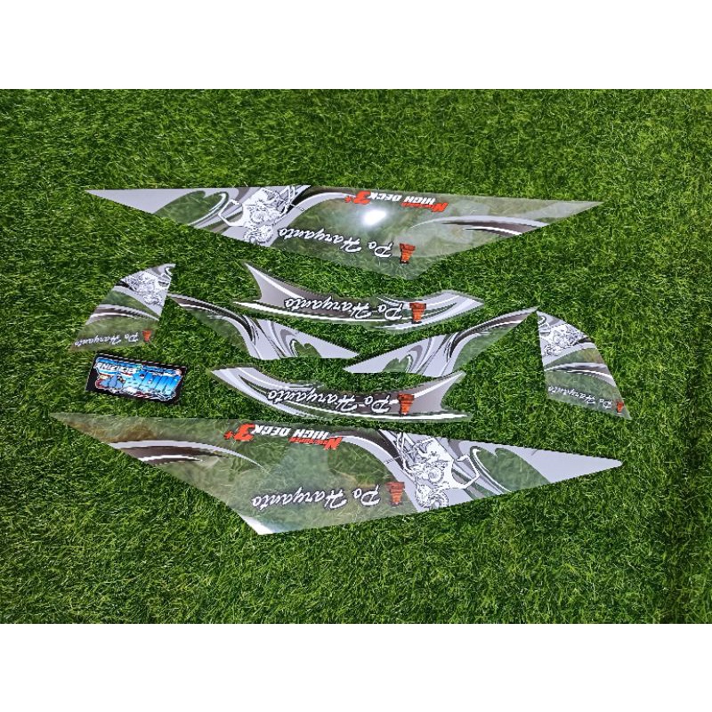 striping sticker beat karbu livery bus po haryanto transparan custame