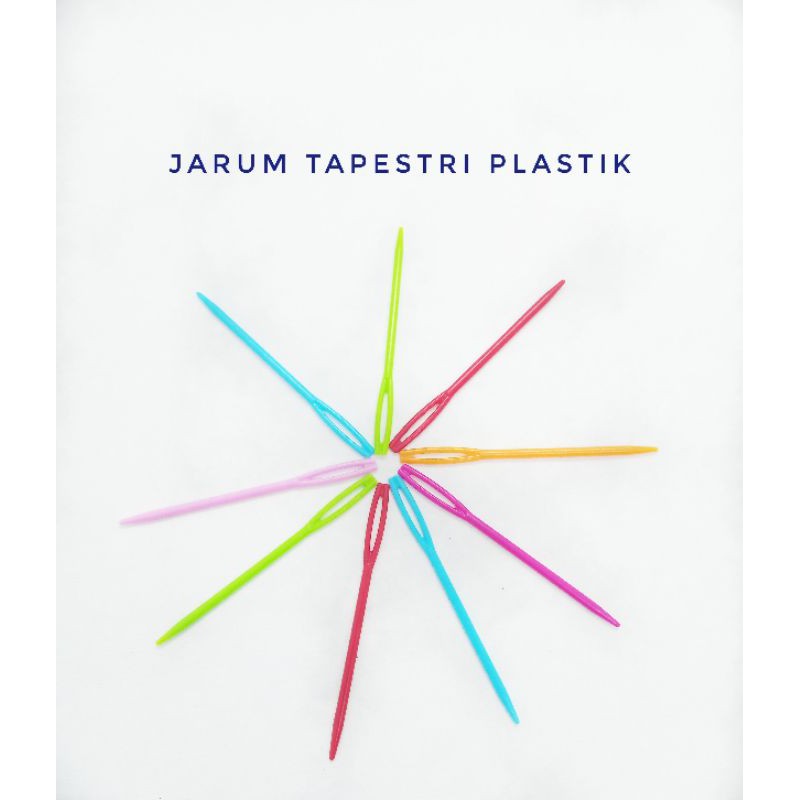 4 Jarum Tapestri Plastik