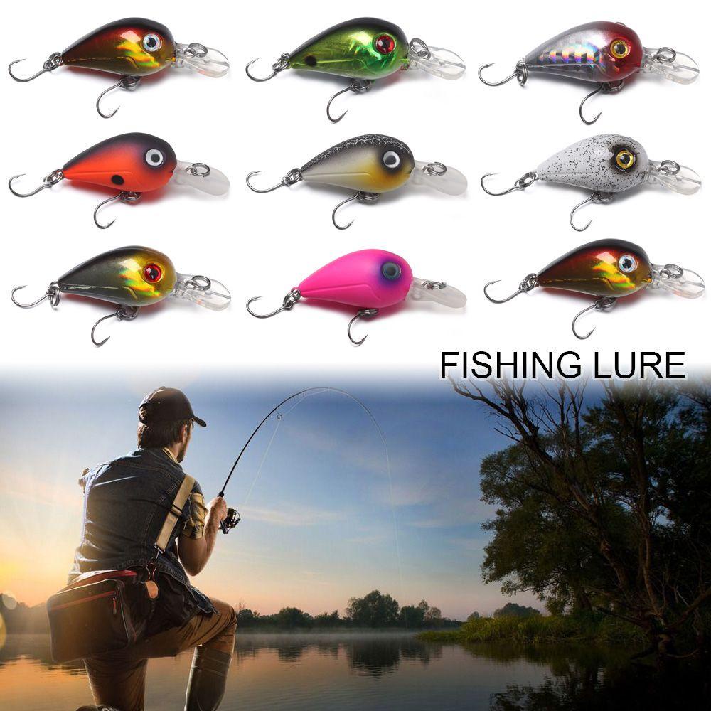 Top Fishing Lure 4.5cm/2.5g Pelampung Wobbler Mini micro Hard Umpan Pancing