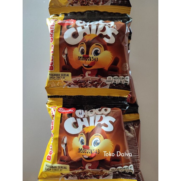 

Choco Chips isi 10 pcs