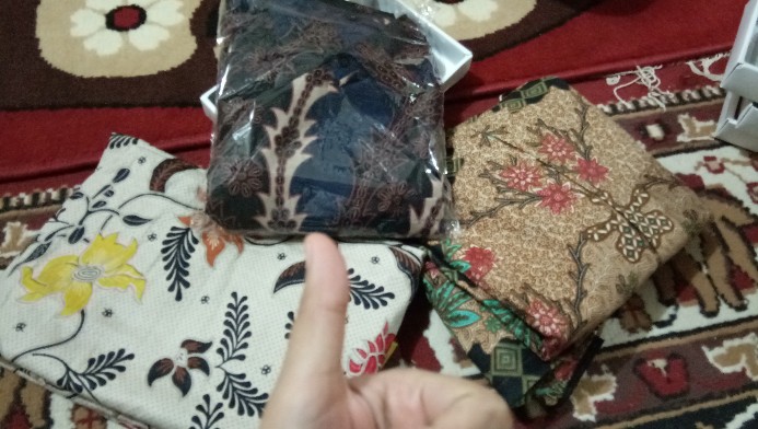 Atasan Dress Batik Wanita Sogan Tanahan Dsc05890