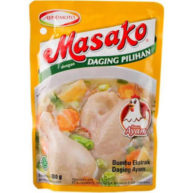 

MASAKO SAPI DAN AYAM 100 GR