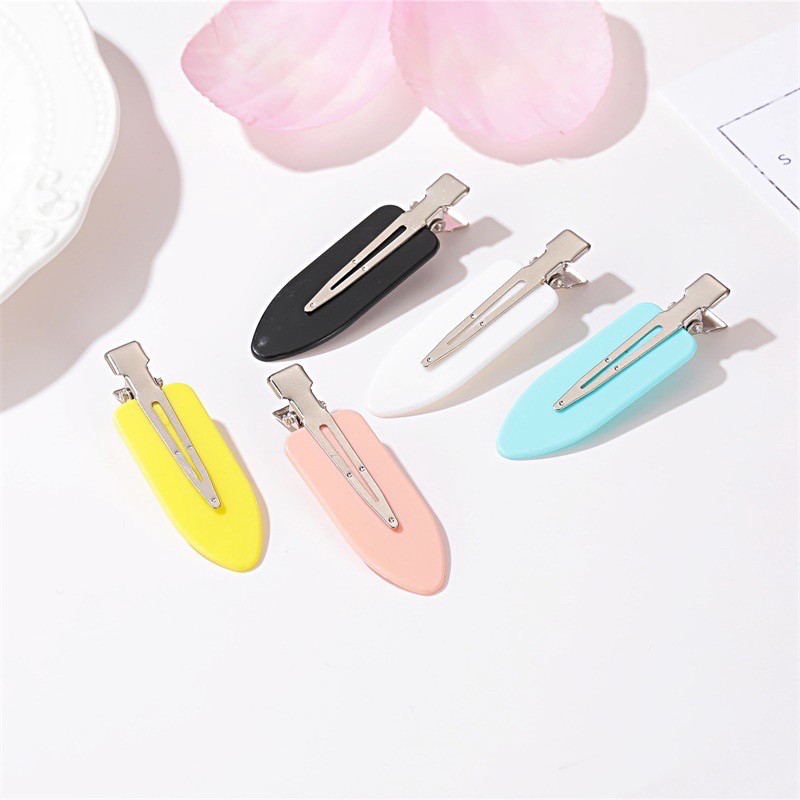 Pastel Hair Pin - Jepit Rambut Korea Warna Biru Tosca