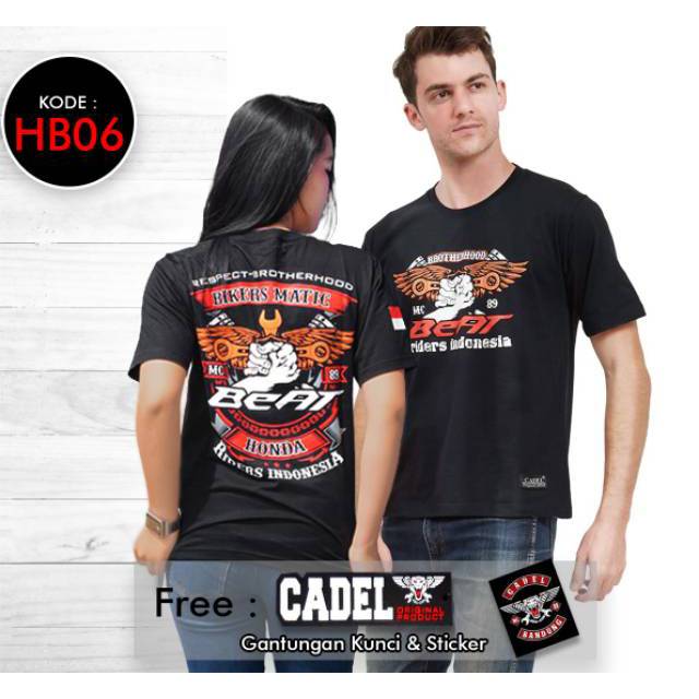 BEST PREMIUM Kaos Motor BEAT Kaos Beat Tshirt Honda Beat Baju Honda Beat Kaos Motor Beat Tshirt Ride