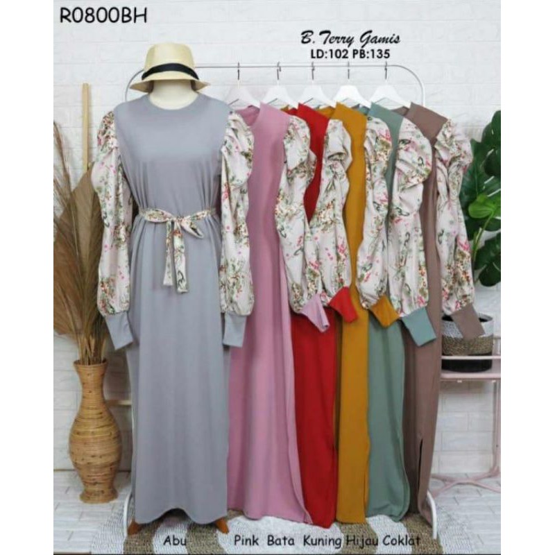 GAMIS BABYTERRY/GAMIS BALON/LONG DRESS IMPORT