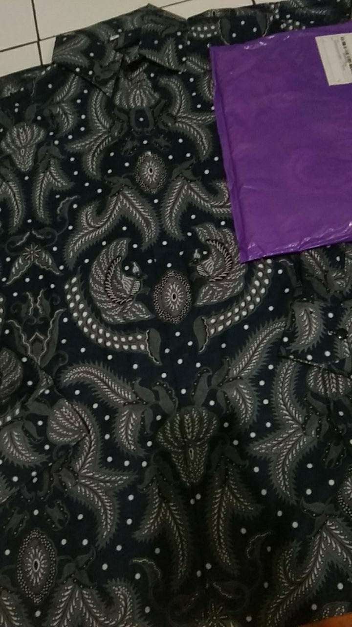 New Arrival Best Seller Promo Termurah Kemeja Batik Pria Kantor Pesta Baju Batik Hrb026 Gus Azmi