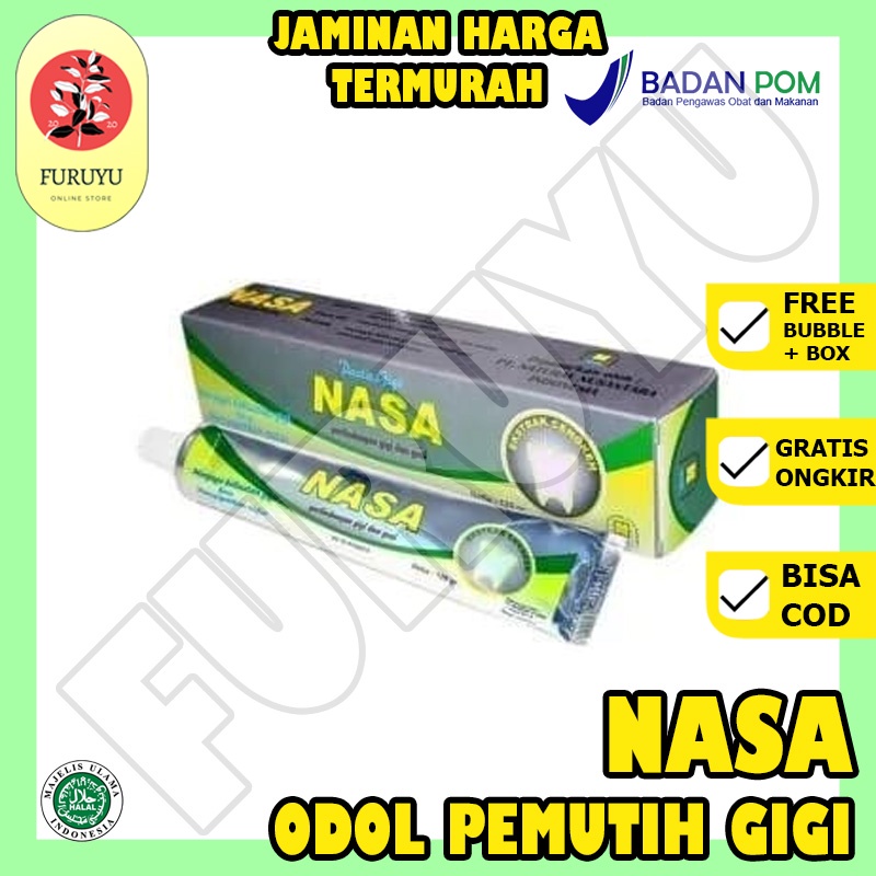 PASTA GIGI NASA PEMUTIH GIGI TEETH WHITENING ODOL NASA PASTA ODOL GIGI ANAK PERAWATAN GUSI SENSITIF