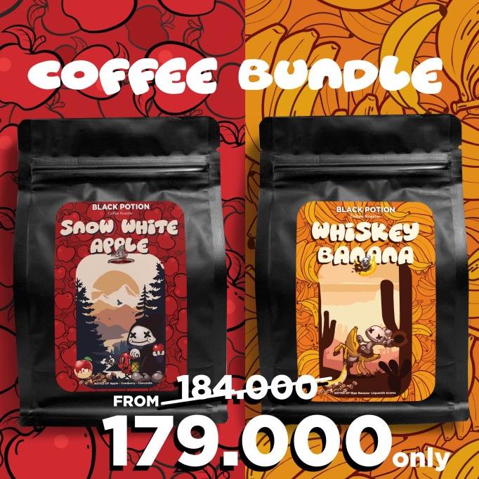 

[ COD ] Coffee Bundle (2x 200 gram) roasted beans specialty coffee biji kopi TERPERCAYA Kode 738
