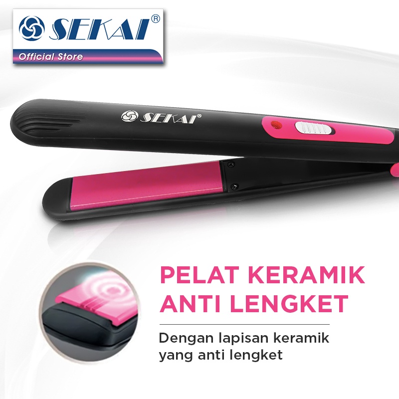 Sekai Catokan Rambut HS261 Hair Straightener HS-261