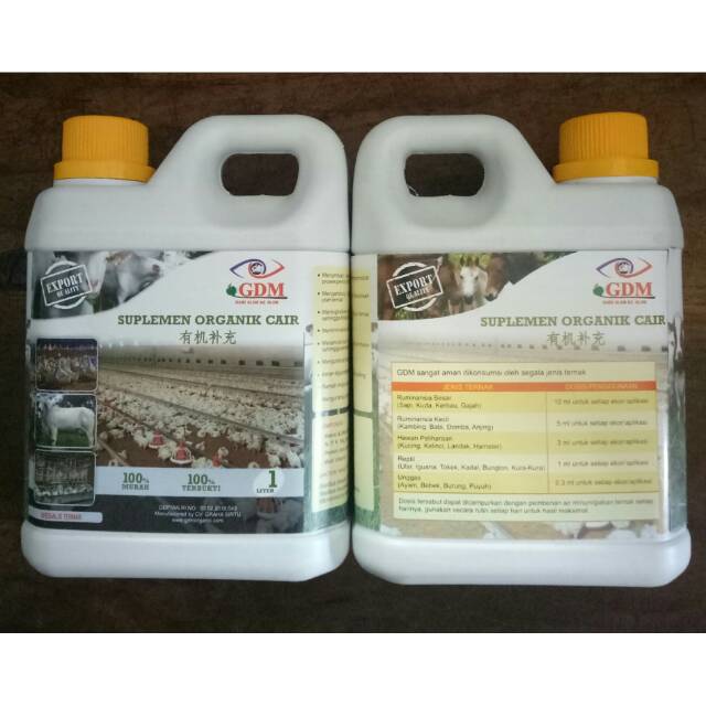 Suplemen Organik Cair GDM