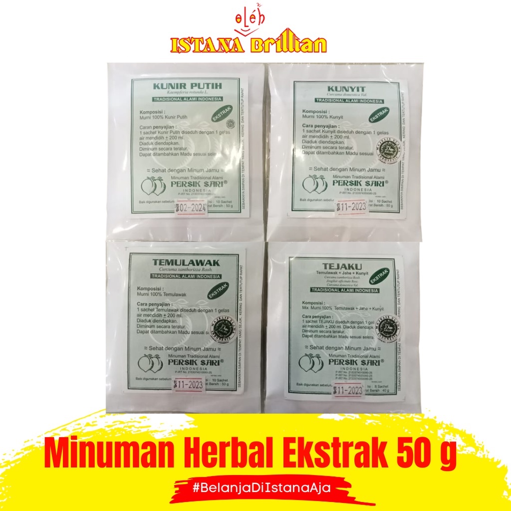 

Minuman Herbal Persik Sari