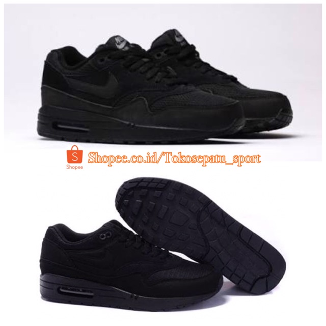 air max one full black