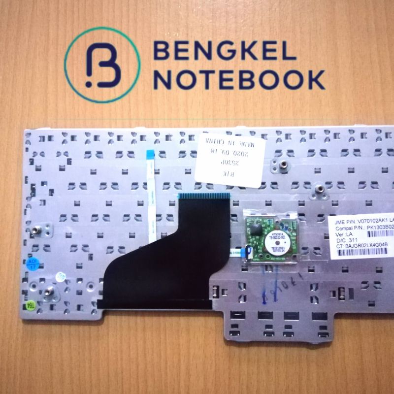 Keyboard HP Elitebook 2530p 2510p Black