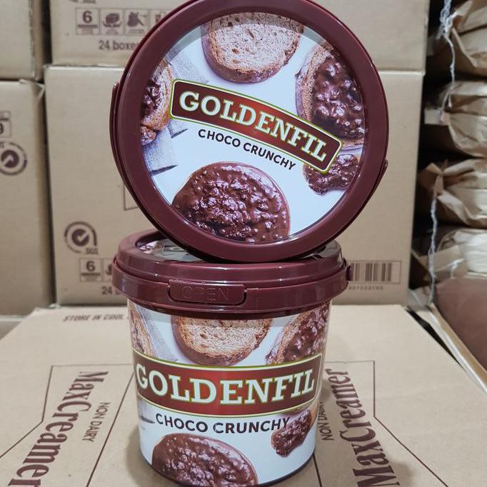 

Diskon GoldenFill Selai Coklat Choco crunchy 1 KG bkn chocomaltine ovomaltine Promo Awal tahun