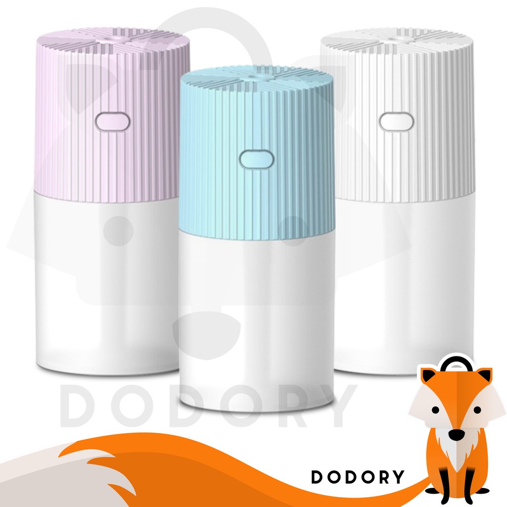 DODORY HL0091 Diffuser Humidifier Aromatherapy Essential Oil Purifier Esential Oil Pelembab Udara LED Portable