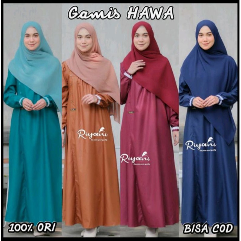 Gamis Hawa Original Toyobo by Riyani