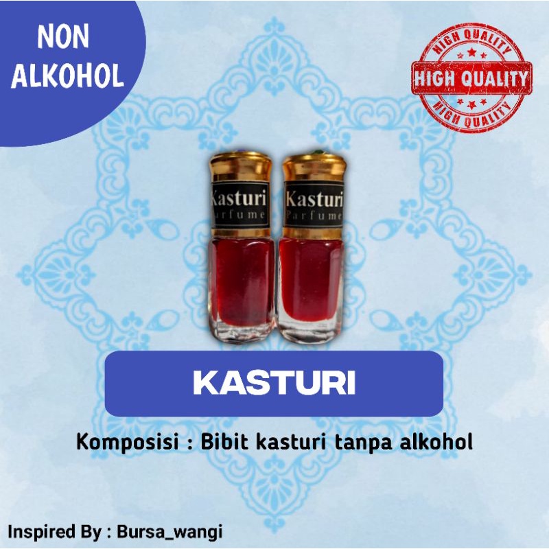 Minyak Wangi Kasturi Asli Original
