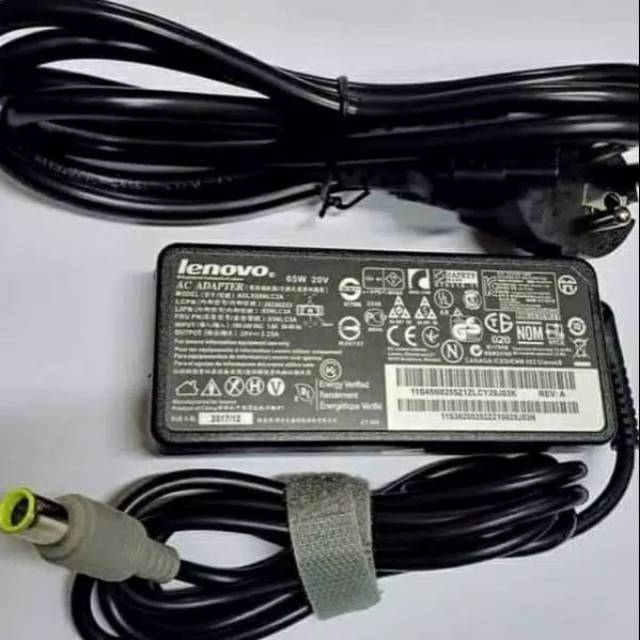 Charger Adaptor Original Lenovo 20V 3.25A T410 T420 T430 X220 X230 L410 SL410 L420 E420 X200 L412