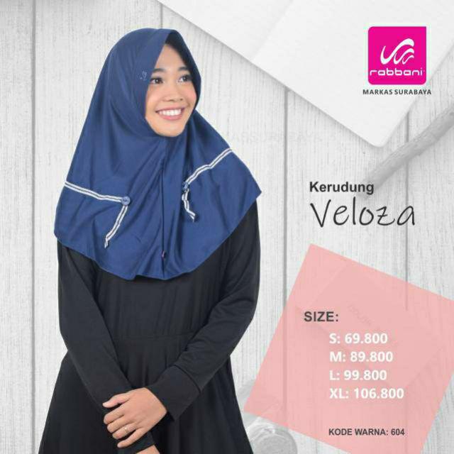 KERUDUNG INSTAN KAOS VELOZA RABBANI-604