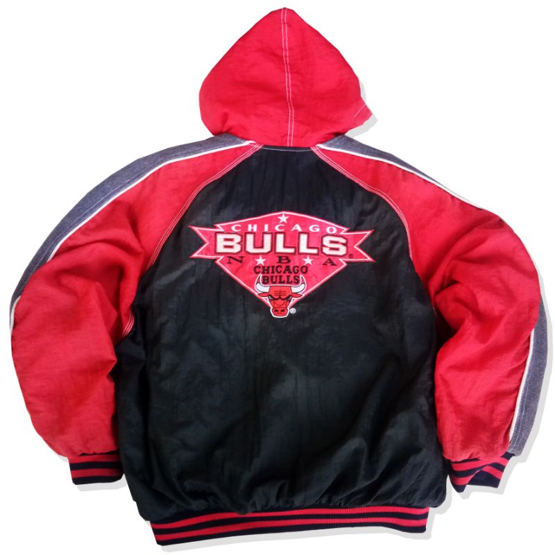 (SOLD)  jaket vintage chicago bulls logo athletic