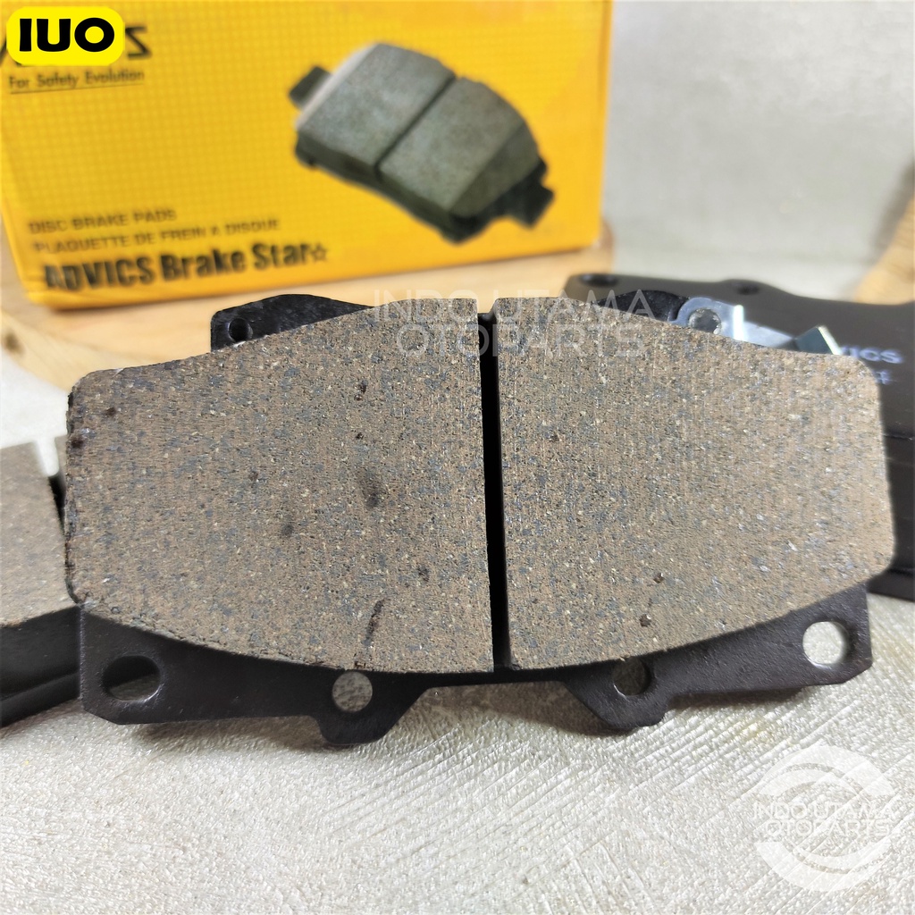 Brake Pad AISIN Fortuner Hilux Kampas Rem ADVICS A1N141T ORI