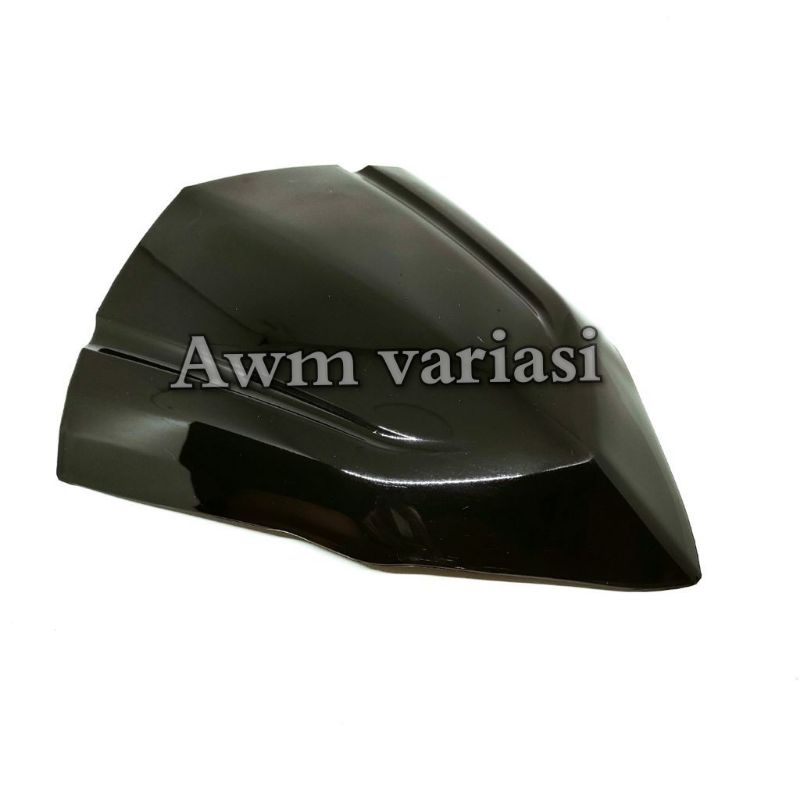 Visor vario 150 &amp; vario 125 led esp 2015 2017 tgp hitam anti pecah