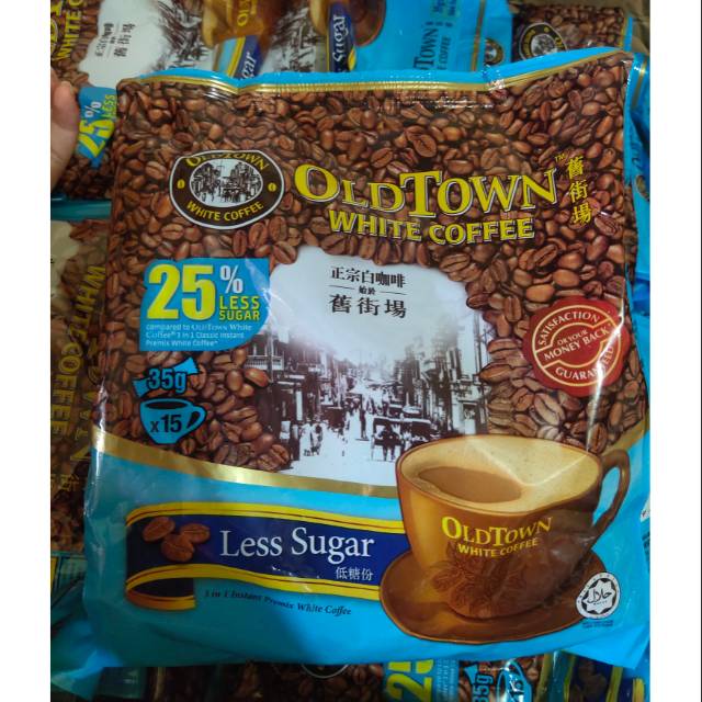 

Old town white coffee less sugar