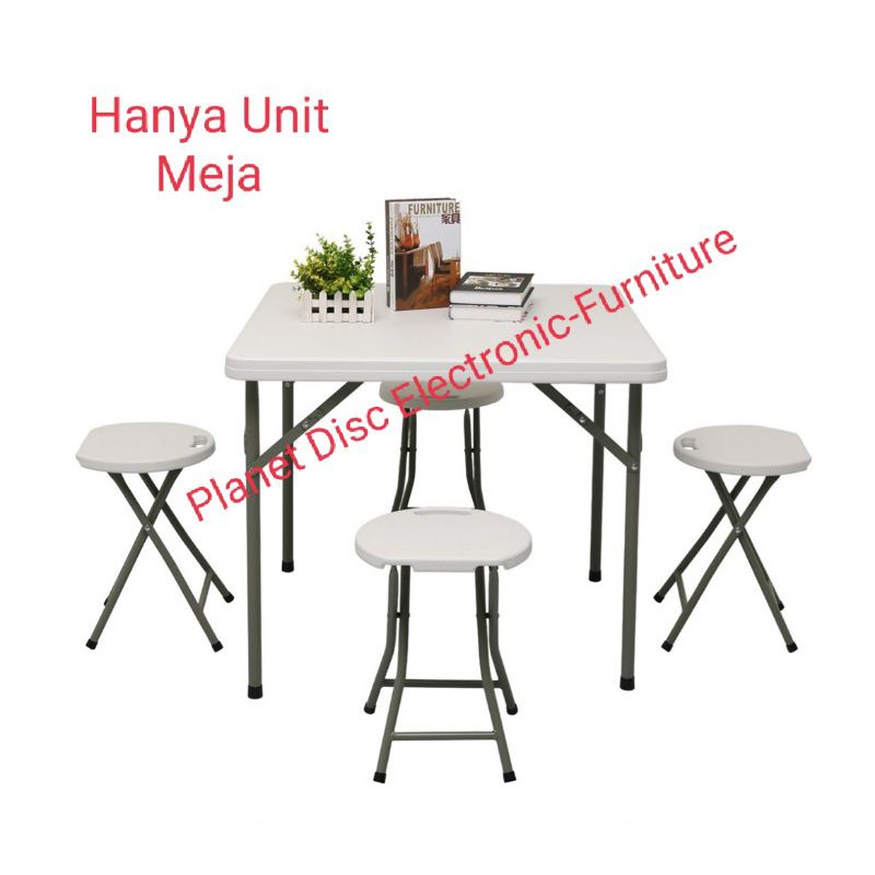 Meja Lipat Plastik  Meja Makan  Folding Table  Meja Cafe  Meja Teras  Meja Restoran  Meja Taman