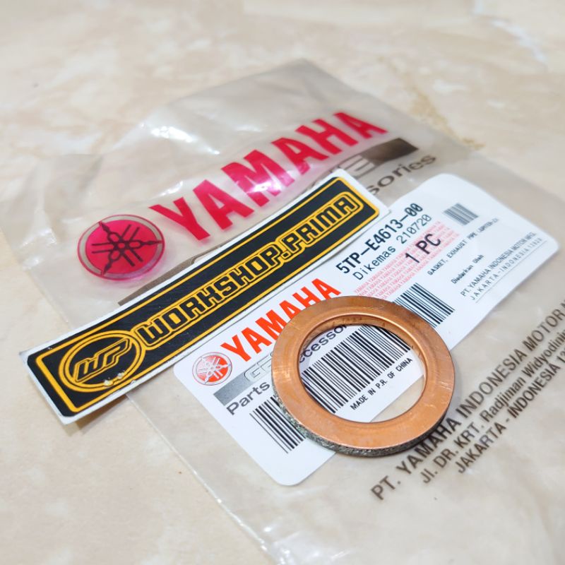 paking 5TP gasket leher leheran kenalpot knalpot Jupiter Z 10 Old New Burhan Lexam 115 Ori Ygp