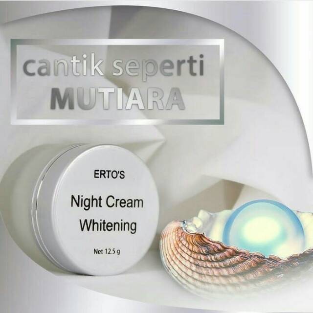 ERTOS DERMO NIGHT CARE WHITENING CREAM ORIGINAL