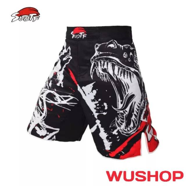 Celana pendek SOTF MMA PANTS DINO TYPE muaythai bjj kickboxing