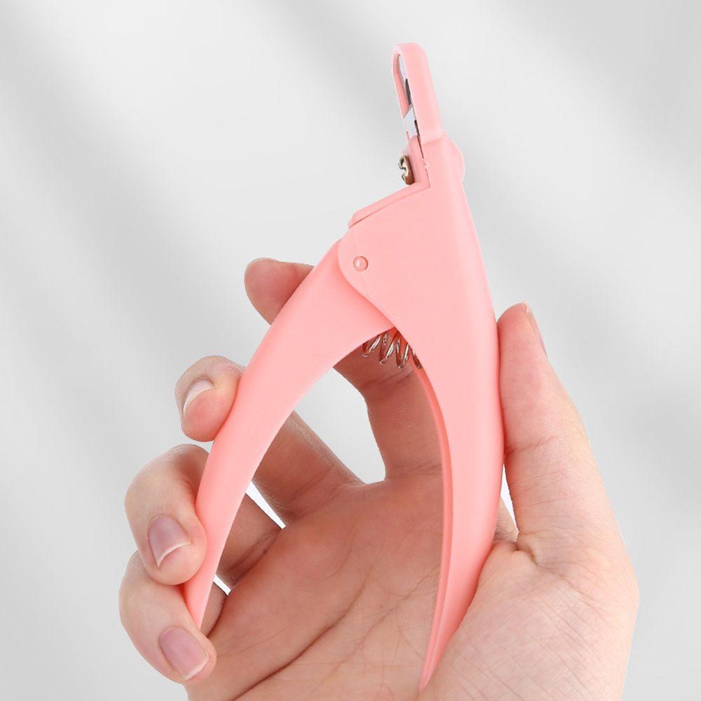 SKJK   Nail Tips Cutter Profesional Wanita Gadis French Nail Catcher Trimmer Akrilik Berbentuk U Manicure Pedicure