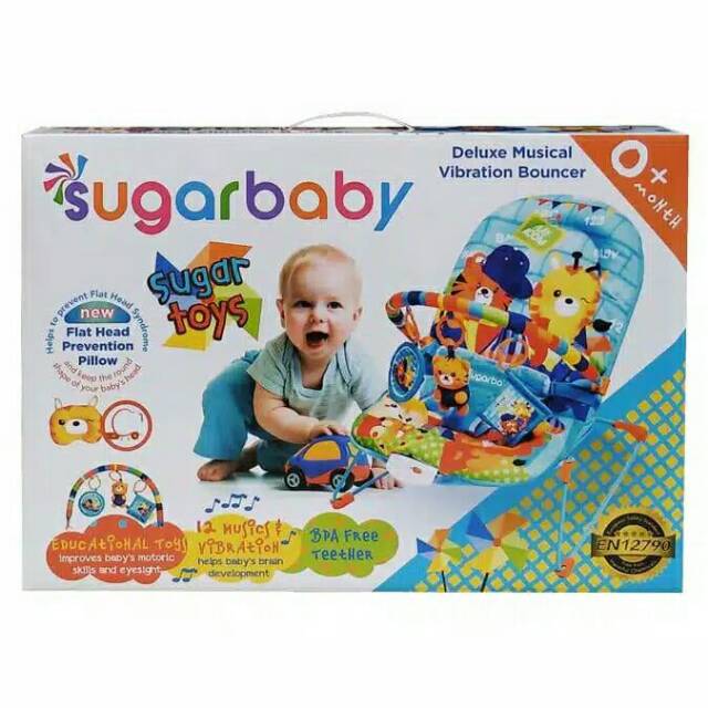 Sugar Baby Deluxe Musical Vibration Bouncer 1 Recline -sugarbaby kursi getar baby bouncher kursi goyang ayunan Bouncer Sugar Baby Bouncer 1 Recline Deluxe Musical Vibration bouncer sugarbaby Bouncer 1 recline BOUNCER ayunan bayi bouncer bayi ayunan sugarb