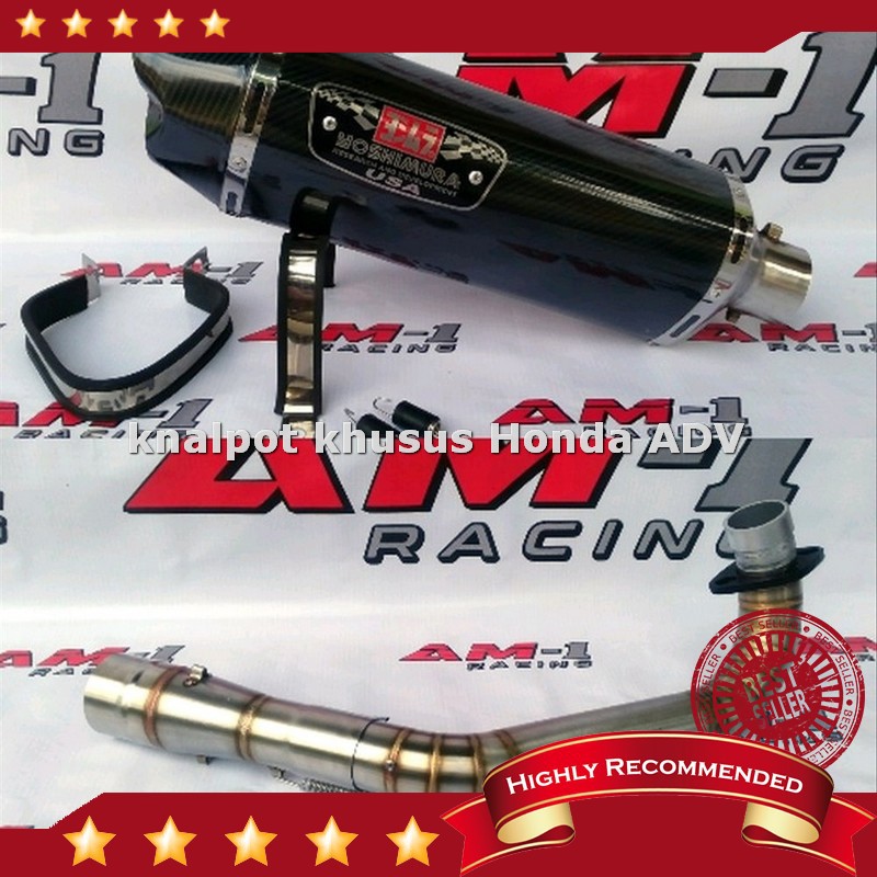 Murah Knalpot racing yoshimura r77 honda adv 150 adv150