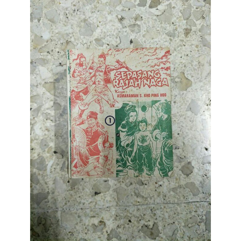 Buku Silat Asmaraman S. Kho Ping Hoo Sepasang Rajah Naga No 1-32 tamat