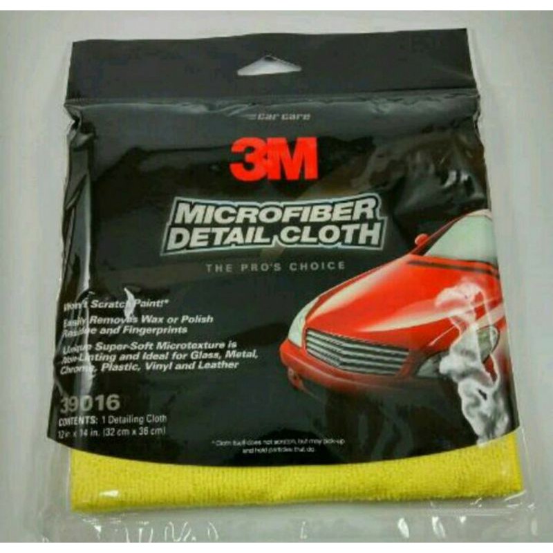 Microfiber 3M Detail Cloth lap kain microfiber mobil