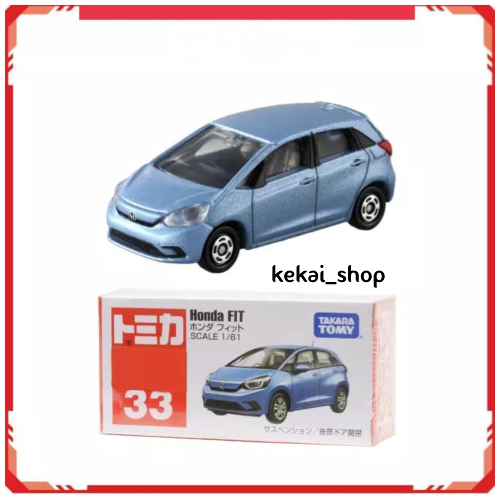 Tomica Honda Fit No 33 Tomica Reguler Diecast