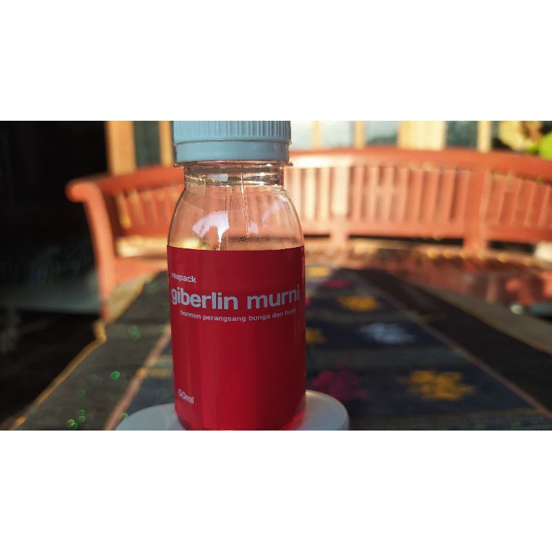 Hormon pengatur tumbuh buah giberlin murni ga3 50ml