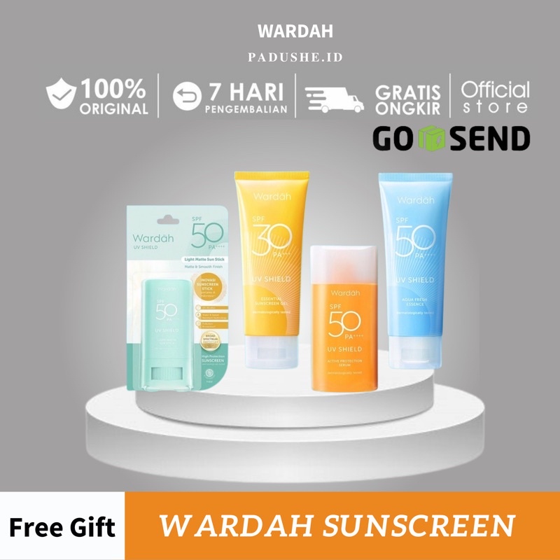 WARDAH SUNSCREEN UV SHIELD SPF 35 / SPF 50 / SUNBLOK