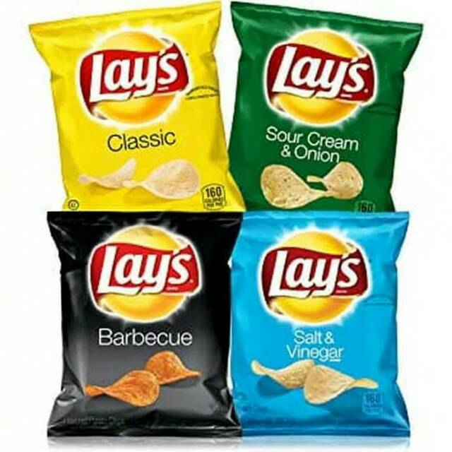 

LAY'S Lays Potato Chips 184gr Kripik Kentang Import USA