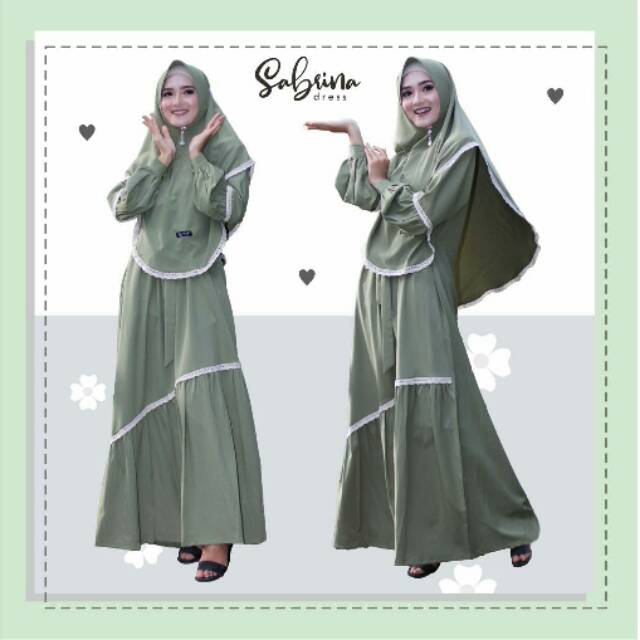 Sabrina gamis set ori diva