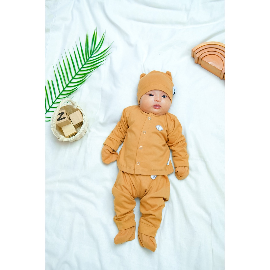 Crucil Kaos lengan panjang bayi (0m-2m)