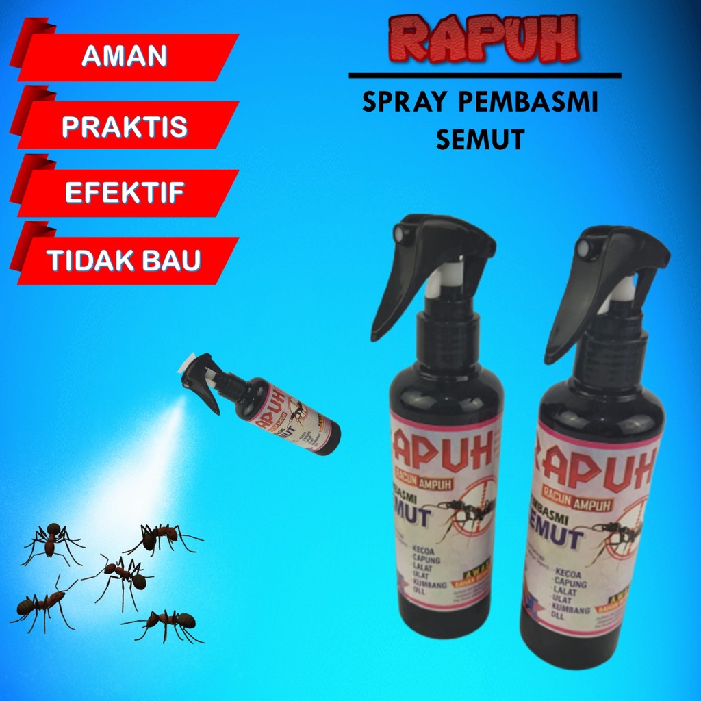 OBAT SEMPROT AMPUH PEMBASMI SEMUTRACUN / OBAT ANTI SEMUT / PENGUSIR SEMUT / OBAT SEMUT SUPER AMPUH ORIGINAL