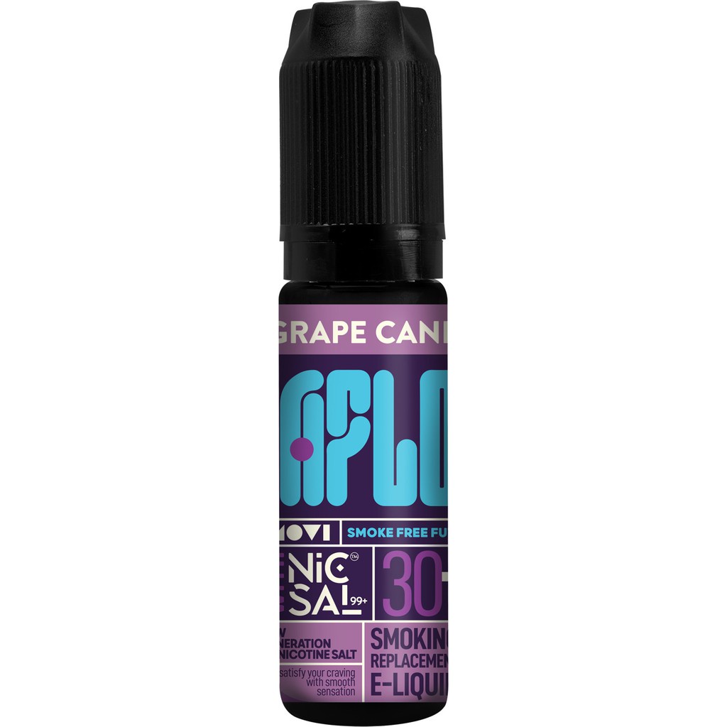 LIQUID SALTNIC MOVI NICSAL99+ AFLO SALTNIC GRAPE CANDY SALT NIC BY MOVI